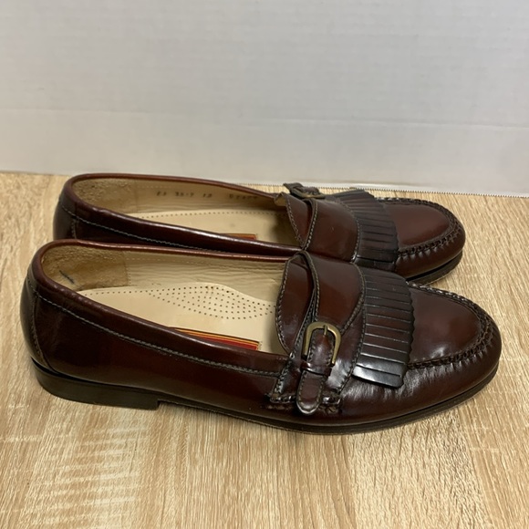 Cole Haan City Kiltie Fringe Pinch Buckle Loafer Men's 12 - Picture 2 of 11